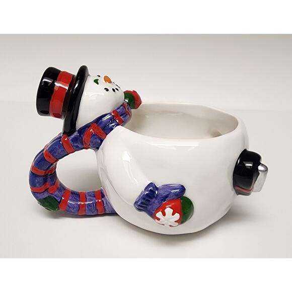 FIGI Chilly Vintage Snowman Mug & Cookie Plate - Picture 4 of 12